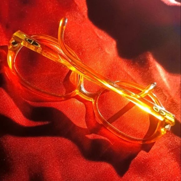 Rare 1970s 80s vintage Christian Dior monsieur 2076 large fashion glasses frames - Picture 1 of 10